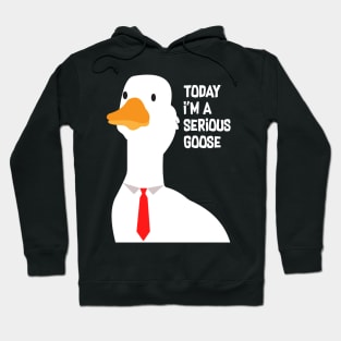 Today I'm A Serious Goose Hoodie